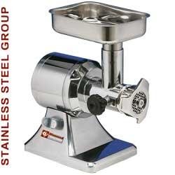Hachoir à viande professionnel n°12 - Groupe en acier inox - TS12/X