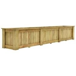 Helloshop26 - Jardinière surélevée 291 x 50 x 50 cm bois de pin imprégné 02_0000846 - Bois massif 3000071791538