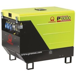 Groupe électrogène diesel monophasé 4,8 kW AVR DE prise CONN pour AMF P6000 - PRAMAC - PF482SY4001