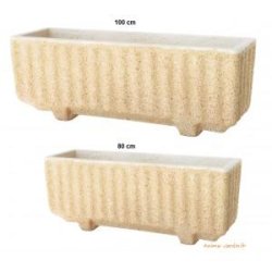 Jardinière bogart en marbre reconstitué - 253567-80cm
