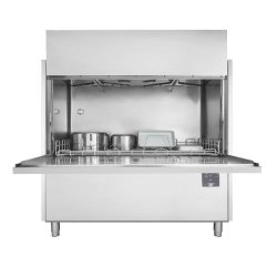 Silver Lave-conteneurs pour pots, ustensiles, bacs à glace, EN 60x40 et bacs GN1/1. Hauteur utile de la porte 85 cm. Modèle S350 - 2605