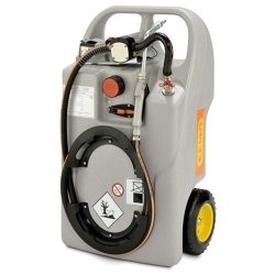 Caddy ravitailleur LUB 60 litres - Pompe électrique 12V - Batterie Lithium - Pour gasoil, GNR, huiles - CEMO - 10936
