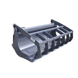 Godet benne multifonction série A2 BMF.A2 21 GRLA.A2 21 PP (CLB+J) Lamy - largeur de 1,10m à 2,20m - pour chargeurs et télescopiques compacts