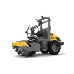 Compacteur de sol monobille RC50 - Rouleau Wacker Neuson avec contrôle des pentes jusqu’à 60% et compactage par vibration