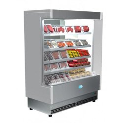 Vitrine murale - Inox - Viande - BARI P80/108 VISG