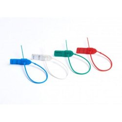 Scellé de sécurité plastique à serrage progressif numéroté - Pack de 100 pièces - Référence : 7945 CP