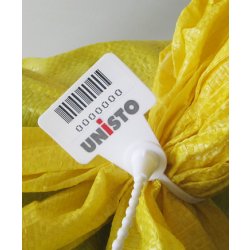 Scellé de sécurité réglable - Unisto Modular 6801 - 300 mm - Polyamide ou Polypropylène