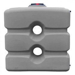 Cuve 800l Aérienne De Récupération D'eau - Réservoir Compact Gris - Elbi Cpn800