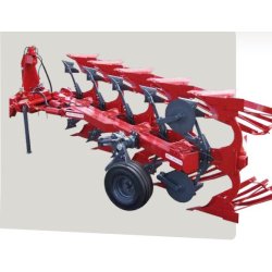 Mega Prestige - Charrue agricole Eurotechnics Agri - 140-260 CV - Réglage manuel, bâti poutre renforcé