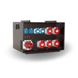 114-06-084 - Coffret de distribution empilable - Indu Electric - Entrée et sorties multiples