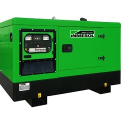 Groupe électrogène industriel 15kVA PRP / 17kVA LTP IK-017 - Inmesol - Diesel Kohler KDW1603, triphasé 400/230V