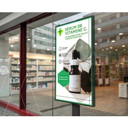 Écran vitrine - Samsung OM - 55 pouces - Pour habiller vos vitrines