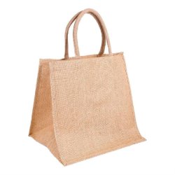 Sac cabas jute naturel 38+33x38cm - par 10