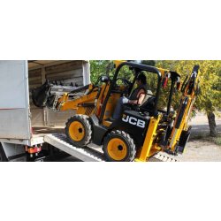 JCB 1CX Tractopelles - Compacte avec capacité de chargement de 600 kg