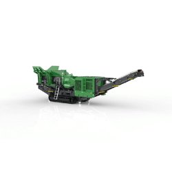 Concasseur à mâchoires sur chenilles MCCLOSKEY J50 - Moteur 375 Hp - Trémie et convoyeurs repliables