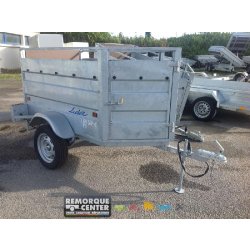 Remorque bétaillère Lider Robust Granada - PTAC : 500 kg - 1 essieu - 250 x 125 cm - Référence 39530