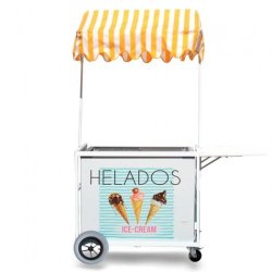 CHARIOT AMBULANT A GLACES