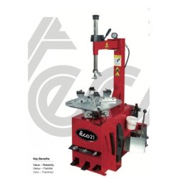 Démonte-pneus semi-automatique TECO 21 - pour motos, scooters, quads et go-karts - capacité 5'' à 23''