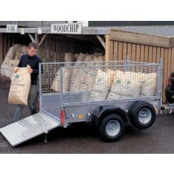 Remorques bagagères Ifor Williams - PTAC 500 kg - Dimensions 1,02 x 1,53 m à 1,21 x 2,21 m