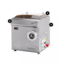 Hachoir réfrigéré Cryolite - Entièrement inox 18-10 - Conforme normes CE