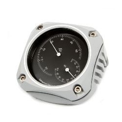 Hygromètre professionnel - Naudet - Thermo-hygromètre Aurora - poids : 250 grammes - cadran 8 cm