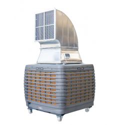 Rafraîchisseur d'air évaporatif mobile gainable 18 000 m³/h - BIOCOOL - TROJAN
