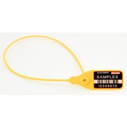 Scellé de sécurité à tige lisse universel - Longueur 205 mm - Polypropylène avec insert métallique