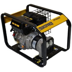 Groupe électrogène de chantier 3,5 kVA FP 4000 LC avec AVR - Moteur Loncin - Essence - FRANCEPOWER - 00266