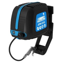 Compresseur d'air avec enrouleur - ABAC XPN O15 - fixation murale, sans huile, pour ateliers