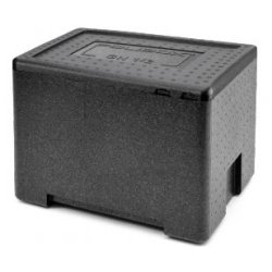 Conteneur GN ½ - Hauteur 250 mm - Référence 115901 - Isotherme en polypropylène expansé Polibox®