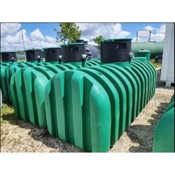 Cuve PEHD 2 500 L avec filtre - Réf : W00252105070P - Dabert-Citernes
