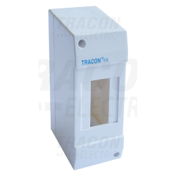 Boîte de distribution en saillie - sans cache - 1×2 modul - IP40 - dimensions (H×W×D) 130×52×62mm
