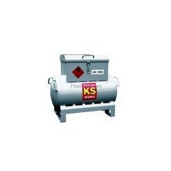 Cuves à carburants - Francoself - 200L - Station homologuée ADR avec pompe 12V ATEX 25L/min