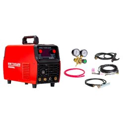 Poste à souder TIG AC/DC 200 A Inverter - Aluminium & Acier - TIG Pulse et MMA - Grand écran MW Tools TIG206PACL