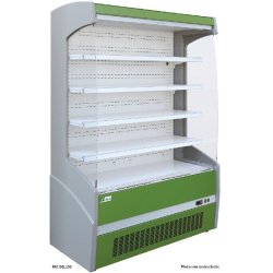 Vitrine réfrigérée murale blanche ventilée positive température +2/... - DEL88