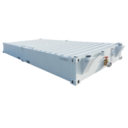 Module sanitaire : wc et douche au choix sanirecup10 module complet gris ral 7035