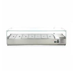 EQUIP ME - Vitrine réfrigérée à garnitures HKN-VRX1500/330 - inox 0650414120438