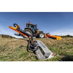 Optima épareuse - Noremat - Visiobra breveté - Hauteur maxi sur haie 5.14 - 6.05 m