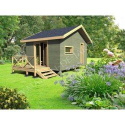 Studio de jardin isolé - maison de jardin avec ossature bois - Marseille 20 m²