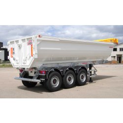 Intensive - Bennes travaux publics Fruehauf - Volumes de 22 à 27 m3 - Acier spécial Hardox® pour résistance à l'abrasion