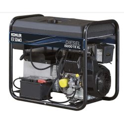 Groupe électrogène Diesel 15000 TA XL Export - Kohler - Puissance max 10 kW - 12,50 kVA - 400V