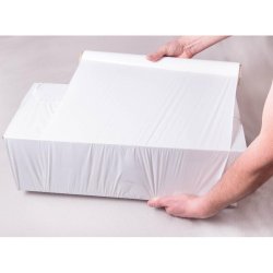 Film étirable manuel  cast standard blanc opaque - 513073 – Épaisseur 22µ - 450 mm x 270 m