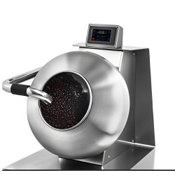 Pralinière professionnelle - turbine d'enrobage - cuve de 8 ou 16 kg - 10 à 60 tours/minute
