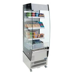 Vitrine positive libre service plusieurs niveaux 220l série g - CD239