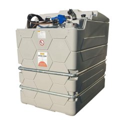 Cuve 2 500 litres BLUE CUBE Indoor ECO - Pour diesel, biodiesel, lubrifiant, fioul, AdBlue®, lave-glace, liquide de refroidissement - CEMO - 91318