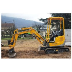 Mini-pelle à chenilles 1,7T - VIO 17, profondeur de fouille 2220 mm, idéale pour terrassement et location