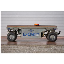 Minitruck électrique E-CM80 - 4 roues motrices, 650 kg de capacité et options personnalisables