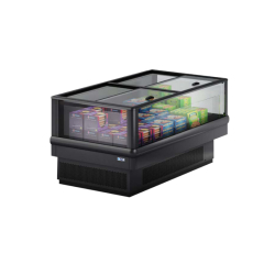 Bac réfrigéré bi-température TG 1m50 EUROVISION - couvercles coulissants Push-Open, 1500 mm x 1040 mm x 936 mm, volume utile 287 L