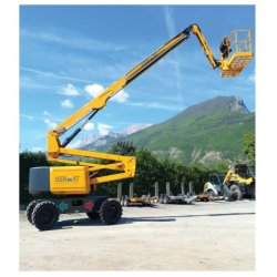 Nacelle articulée diesel, hauteur de travail 26.4 m idéale pour les gros oeuvre - disponible en location