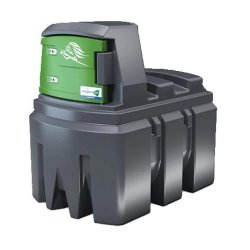 Citerne double paroi polyéthylène 2 500L - GNR - haute densité - compatible gasoil, fioul